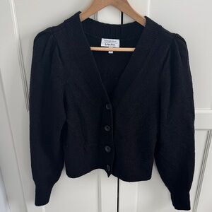 & Other Stories Black Cardigan Sweater